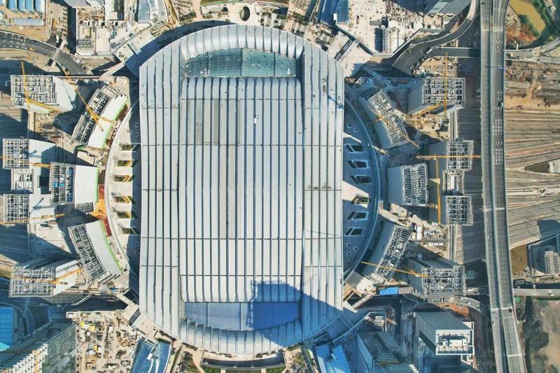 室内外装饰装修工程全面完工广州白云站即将正式通车(图2)