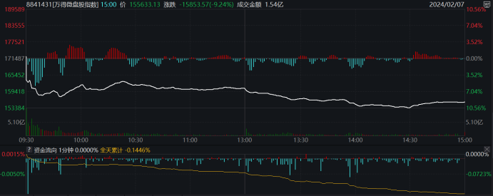 跌停股“重灾区”！微盘股陷杀跌行情“小微风”年内持续跑输这些“含微”ETF份额大减(图1)