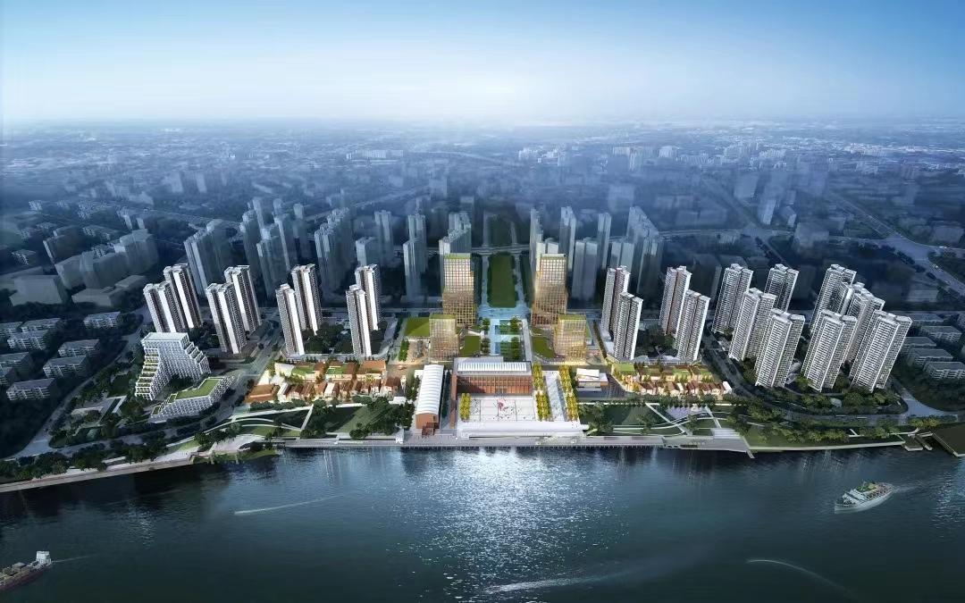 致敬劳动者完工倒计时！中建二局装饰公司深圳分公司粤海江门项目“五一”假期不停工 坚守岗位保工期(图1)